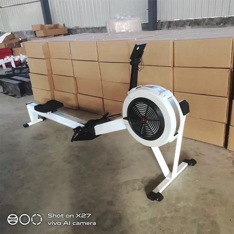 Air Rower Machine Cardio Exercise Commercial Gym Equipment Air Resistance Rowing Machine